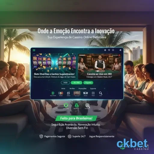 Interface do aplicativo ckbet com opções VIP para jogadores.