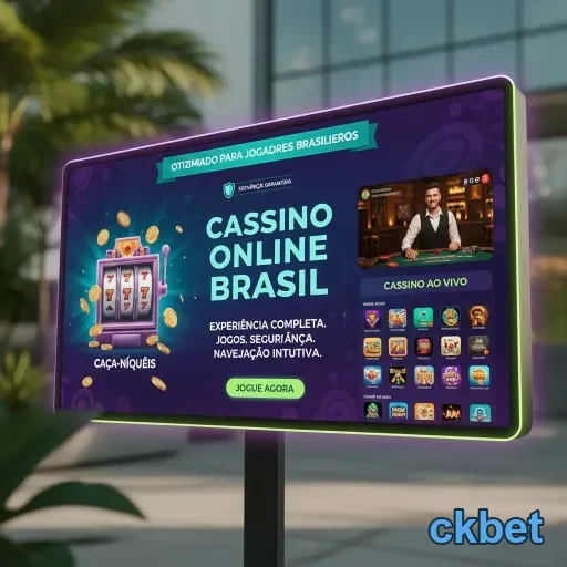 ckbet exibe interface do aplicativo para cassino online Brasil.