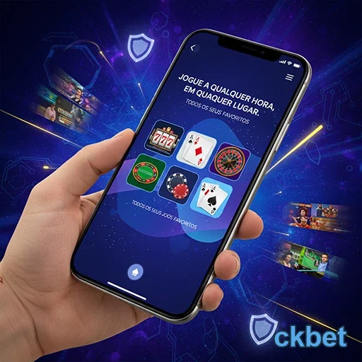 Tela do ckbet mostra jogos de cassino acessíveis no mobile.