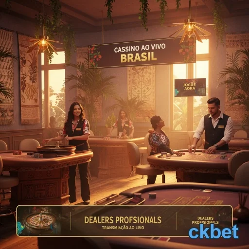 Ambiente de cassino ao vivo no site ckbet com dealers profissionais.