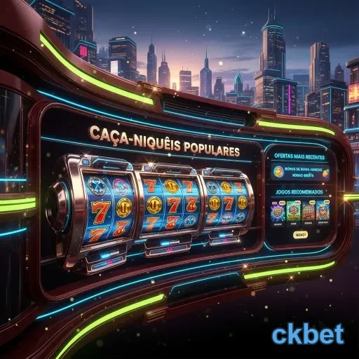 Interação com caça-níqueis vibrantes na ckbet.