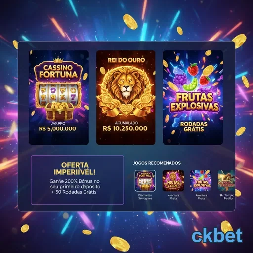 ckbet apresenta slots com temas variados e prêmios altos.