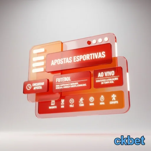Interface de apostas esportivas da ckbet com serviços VIP.