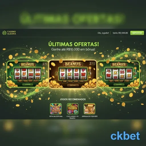 ckbet oferece slots com promoções e bônus atraentes.