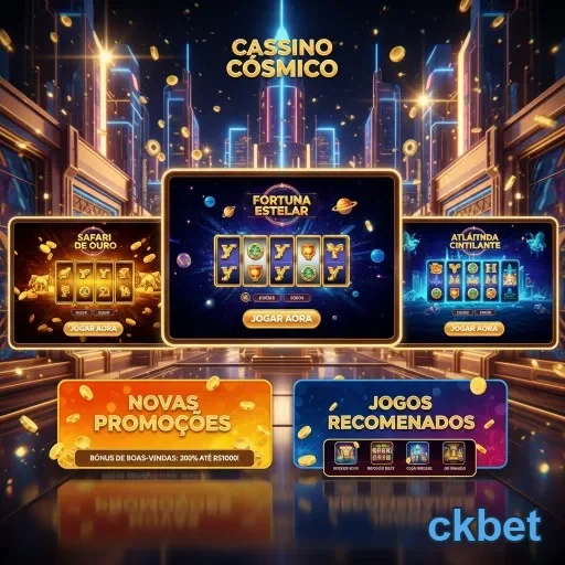 ckbet exibe bônus atrativos em interface de cassino.