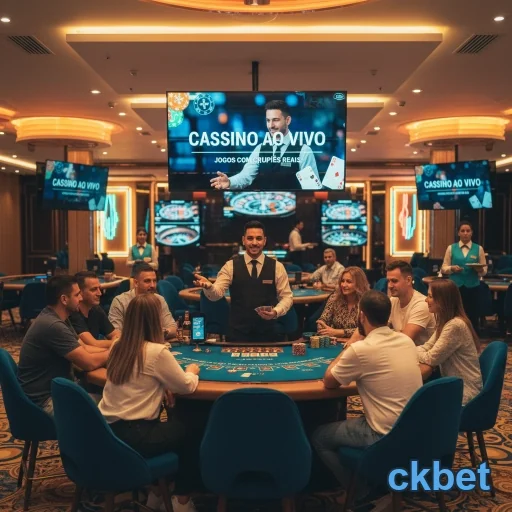 Jogadores em um cassino da ckbet com limites de aposta aumentados.