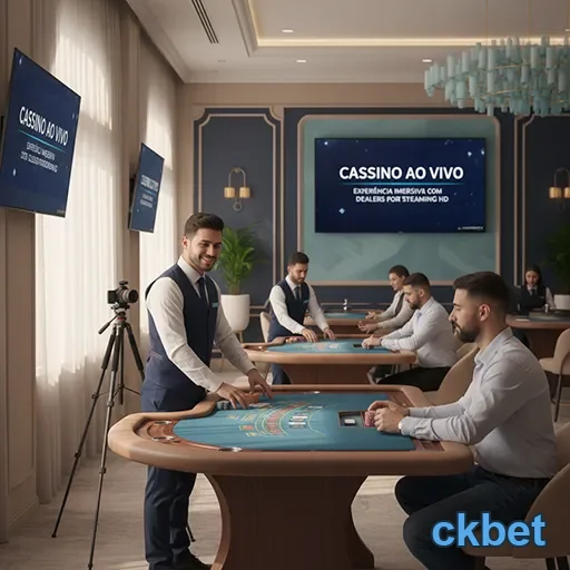 Jogos de cassino ao vivo na ckbet com dealers interativos.